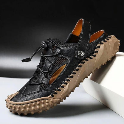 Abel |  Men's Closed-Toe Casual Leather Sandals