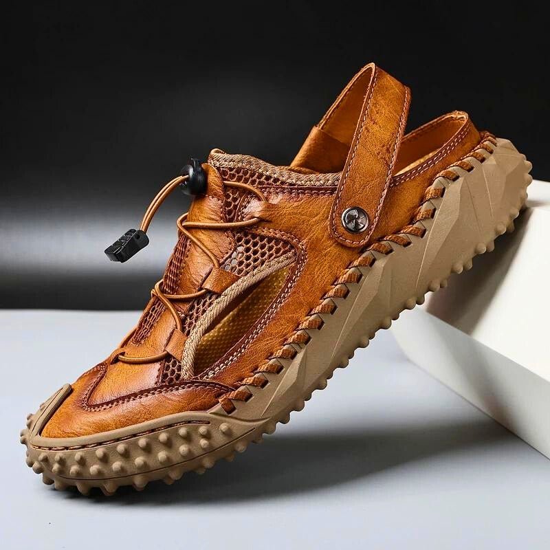Abel |  Men's Closed-Toe Casual Leather Sandals